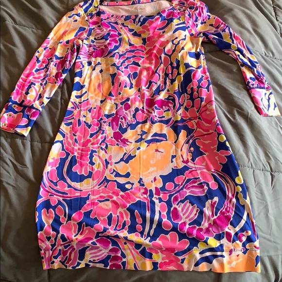 Lilly Pulitzer Sophie Dress “catch and release” - Picture 6 of 6